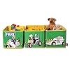 Graphic Solutions AS SD 471 LEGO gr�n - Textil Aufbewahrungsbox, 3er-Set, gr�n