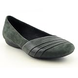 Clarks Chateau State Wide Flats Ballet Shoes Gray