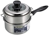 モンフォール IH対応 片手二段蒸し器 18cm MR-3120