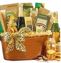 First Rate Gourmet Food Gift Basket - Copper Collection