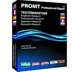 @promt Professional 9.0 Gigant Dt., Englisch, Spanisch, Franz�sisch, Russisch