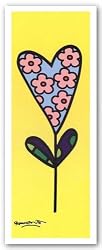 Playful Heart by Romero Britto 15.5"x5.5" Art Print Poster