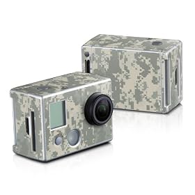 ACU Camo Design Decorative Protector Skin Decal Sticker for GoPro HD Hero2 Camera Digital Camcorder