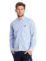 Ossa Fashion Camisa Hombre (Azul / Blanco)