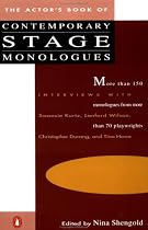 The Actor's Book of Contemporary Stage Monologues: More Than 150 Monologues from More Than 70 Playwrights