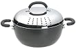 Circulon 2 5-1/2-Quart Casserole with Pouring Colander Lid