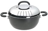 Circulon 2 5-1/2-Quart Casserole with Pouring Colander Lid