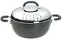 Circulon 2 5-1/2-Quart Casserole with Pouring Colander Lid