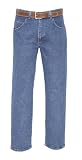 Wrangler 28 Inseam Relaxed Fit Jeans Antique Indigo