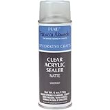 Plaid 6-Ounce Craft Clear Acrylic Sealer Aerosol Spray, Matte