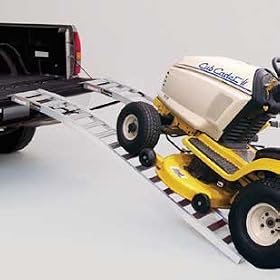 Highland 1121000 77" Aluminum Bi-Fold Utility Ramp