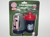 CONNECTICUT UCONN HUSKIES 8 oz. Team Logo Kids No-Spill SIPPY CUP (2 Pack) by Haddad