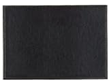Lifestyle Black Faux Leather individual extra large mat