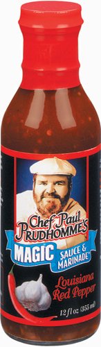 Chef Paul Prudhomme's Magic Seasoning Blends ~ Magic Sauce & Marinade - Louisiana Red... by Cajun Rubs