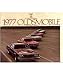1977 OLDSMOBILE CUTLASS Sales Brochure Literature Book