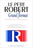 Revue Le Robert  / Petit Robert langue française grand format