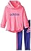 Adidas Girls' Pullover Long Sleeve and Pant Set