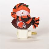 Cleveland Browns NFL Snowman Night Light (5)