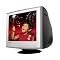 ProView Technology 17" Flat CRT Monitor- Silver