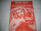 SHRIMP BOATS DOLORES GRAY 1951 SHEET MUSIC SHEET MUSIC 278