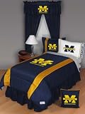 Michigan Wolverines NCAA Sidelines Complete Bedroom Package