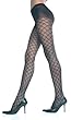 Pantyhose Black Sheer Argyle