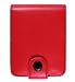 EZ Apple 3rd Generation iPod Nano Video Leather Flip Carrying Case with Belt Clip And with 1 Piece Shield Protector (EZ Red)