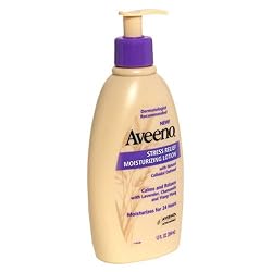 Aveeno Active Naturals Stress Relief Moisturizing Lotion, 12-Ounce Pump Bottles (Pack of 3)