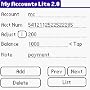 My Accounts Lite downloadable Software