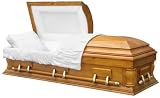 8706- Solid Poplar Casket
