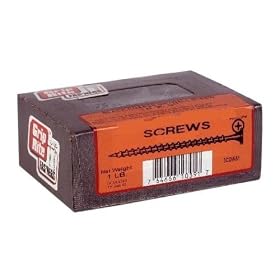 Grip-Rite 118DWS1 1-1 8-Inch 6 Fine Thread Drywall Screw with Bugle Head, 1 Pound by Grip-Rite
