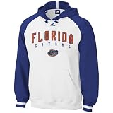 adidas Florida Gators White Two-Tone Fleece Pullover Hoody Sweatshirt