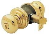 Baldwin 5205.003.ENTR Classic Knob Keyed Entry Set, Lifetime Polished Brass by Baldwin