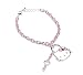 Hello Kitty Diamontee Bracelet - Key Charm