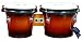 EXO BG30 Sunburst Finish Wood Bongo Drum