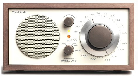 Tivoli Audio Model One AM / FM Table Radio, Classic / Walnut