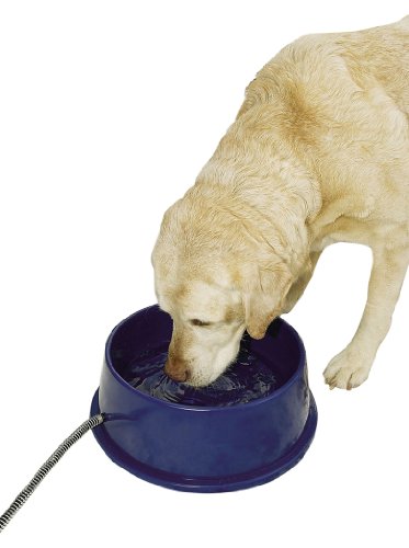 K&H Thermal Bowl (Assorted Colors), 1.5 gallons 