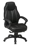 Oversized Faux Leather Executive Chair 41JKEwtgHPL. SL160 Oversized Faux Leather Executive Chair