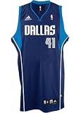 Dirk Nowitzki Jersey: adidas Navy Swingman #41 Dallas Mavericks Jersey
