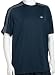 Reebok Men's Stadium PLAYDRY Stripe Short Sleeve Crew
