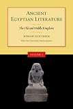 Ancient Egyptian Literature: A Book of Readings: Vol. 1