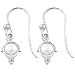 Silver Tone Pearls Sterling Silver Fashion Dangle Earrings