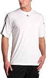 adidas Mens Active360 Short Sleeve,White/Dark Navy,XX Large 41JKHmqiwyL. SL160 adidas Mens Active360 Short Sleeve,White/Dark Navy,XX Large