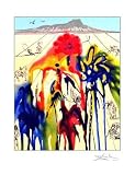 Diamond Head a by Salvador Dali. Art Print Poster 19 inches width by 24 inches height. Highest Quality Art Poster Print