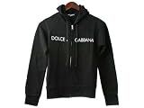 DOLCE&GABBANA ドルチェ＆ガッバーナ BASIC ベーシック パーカー D4243F NERO ブラック ジップアップパーカー サイズ40 [並行輸入品] ドルチェ
