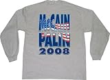 McCain Palin 2008 Adult Long Sleeve T-Shirt
