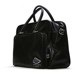 Buy ASUS F80Q-A1 14.1-Inch Elit Laptop Fitting Winged Flight Series Faux Leather Briefcase w... by Googims