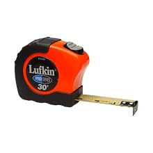 Lufkin PS3430 1-Inch x 30 Pro Series Power Return Tape Measure