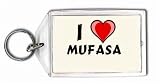 I Love mufasa Keychain
