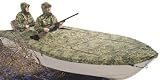 Classic 83243 17-19 Ft Camouflage Boat Blinds & Covers Accommodates 3 Hunters